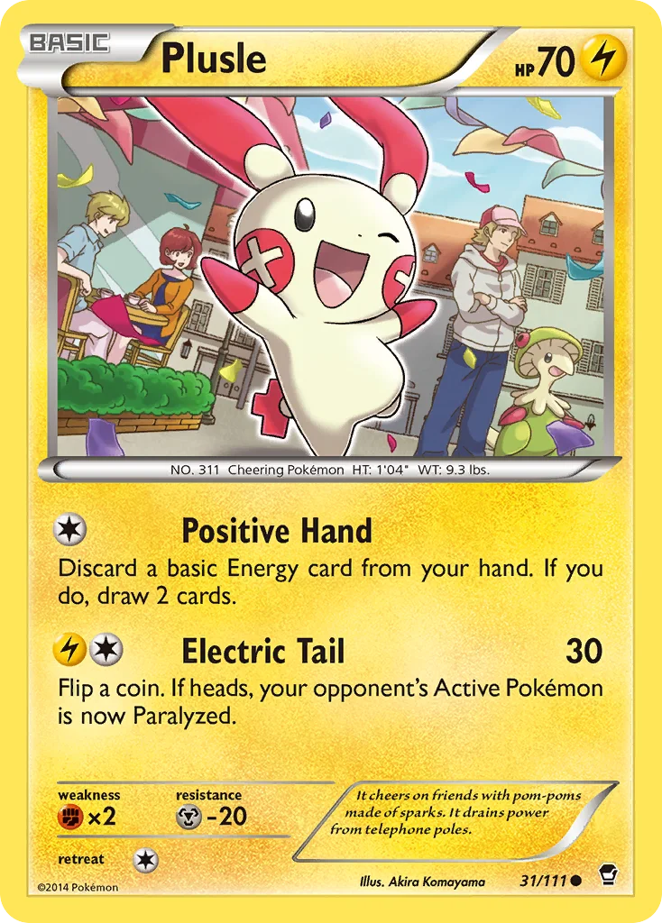 Plusle · Furious Fists