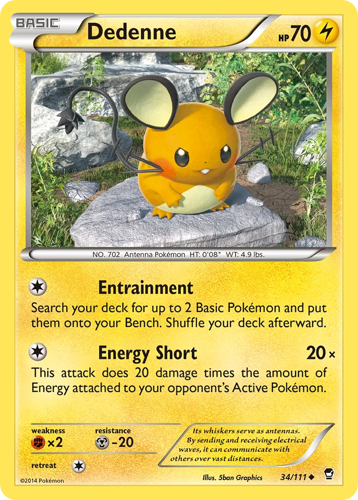 Dedenne · Punhos Furiosos