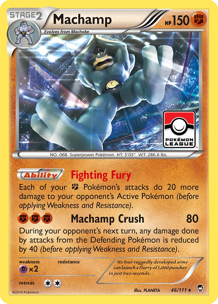 Machamp · Furious Fists
