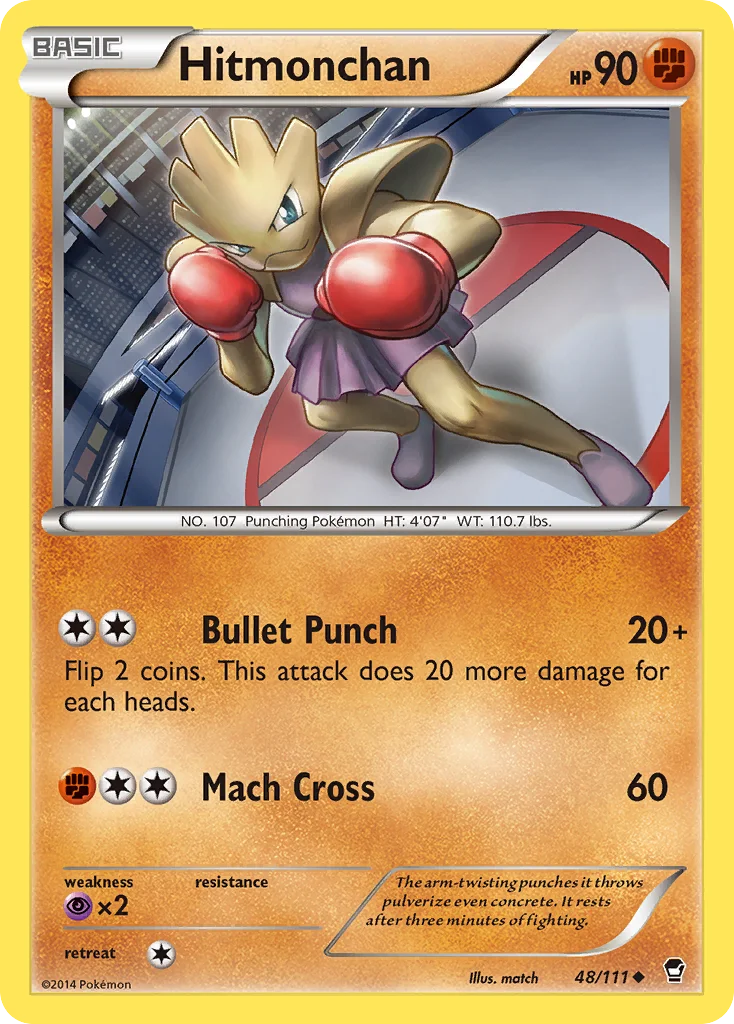 Hitmonchan · Furious Fists