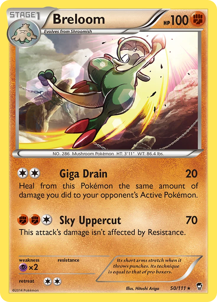 Breloom · Furious Fists