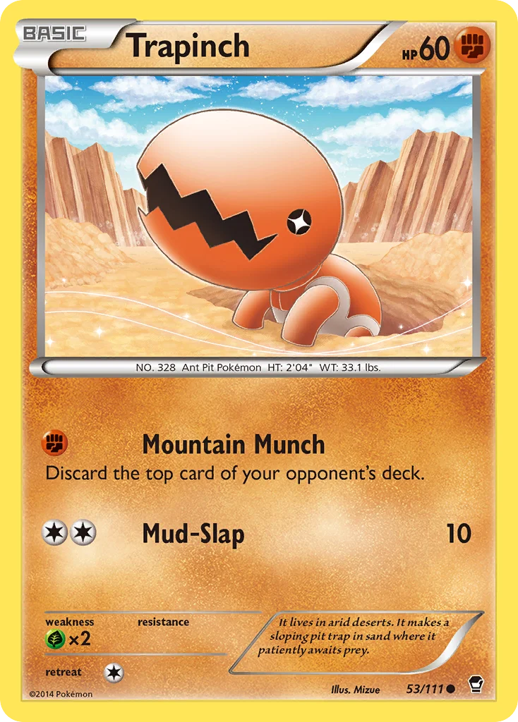 Trapinch · Furious Fists