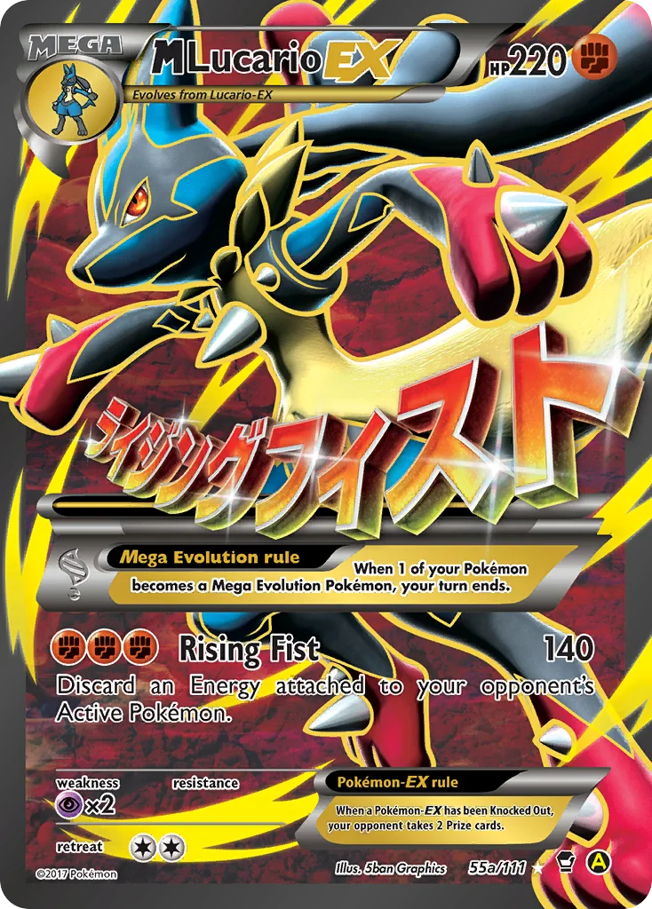 M Lucario-EX · Furious Fists
