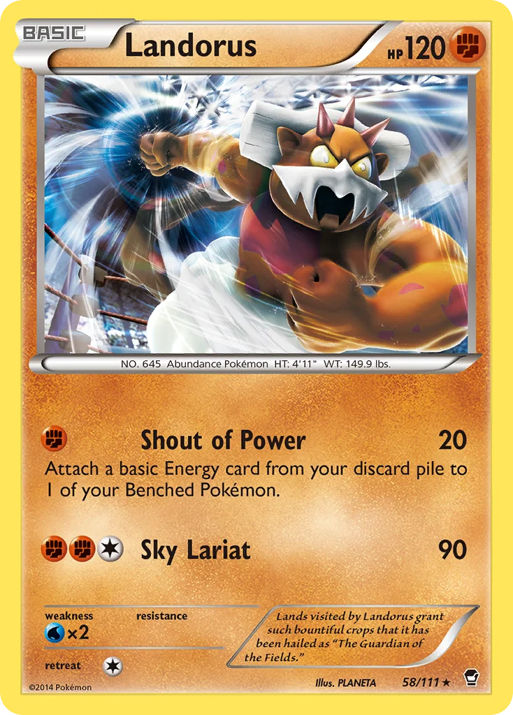 Landorus · Furious Fists
