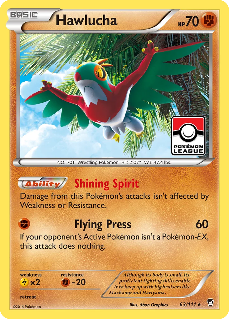 Hawlucha · Punhos Furiosos