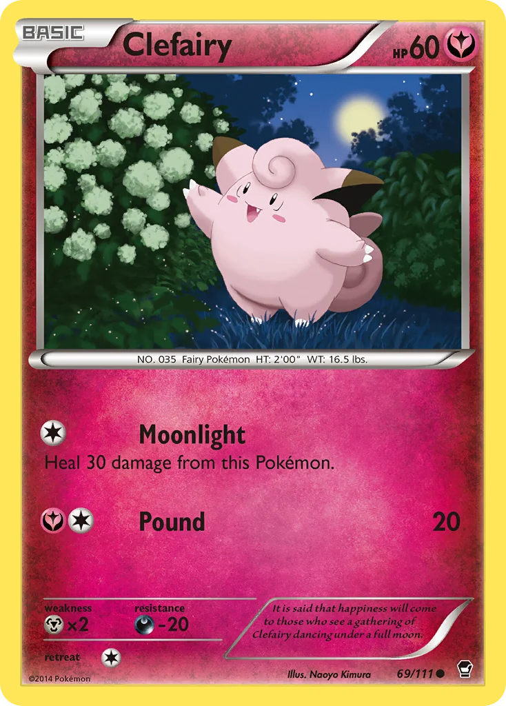 Clefairy · Furious Fists