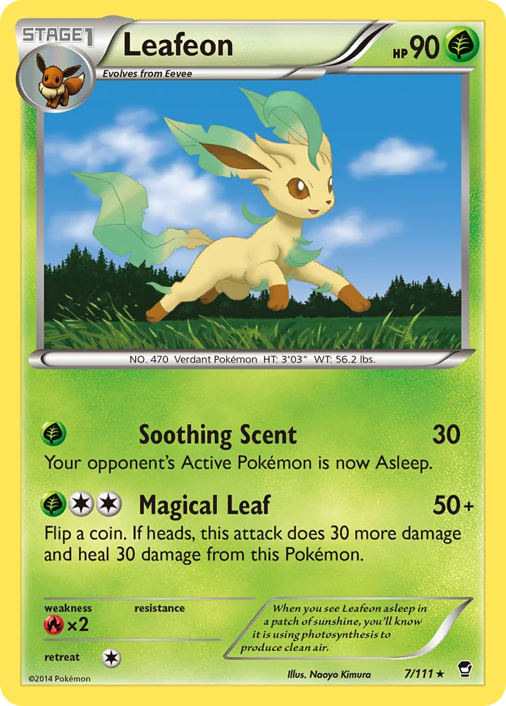 Leafeon · Furious Fists