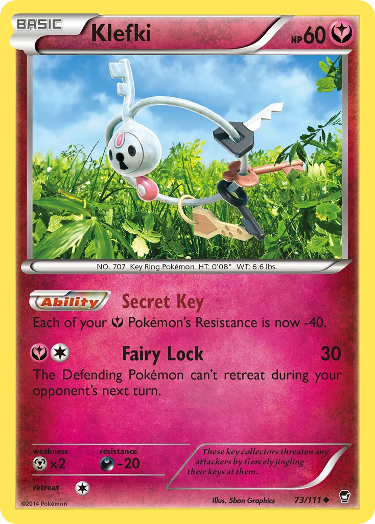 Klefki · Furious Fists