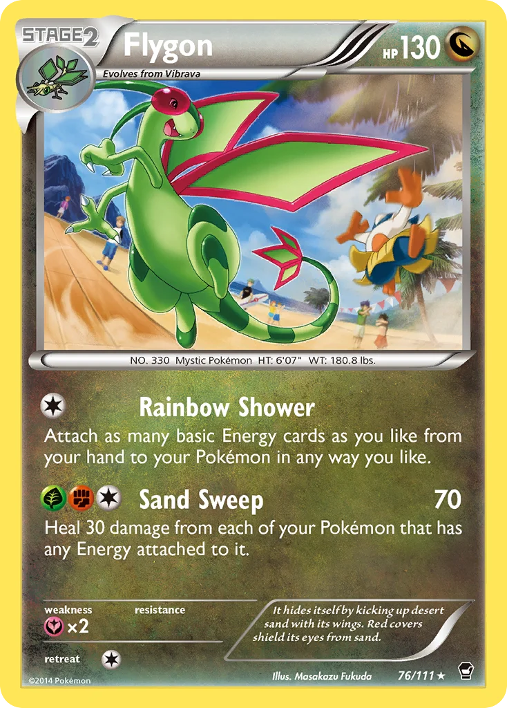 Flygon · Furious Fists