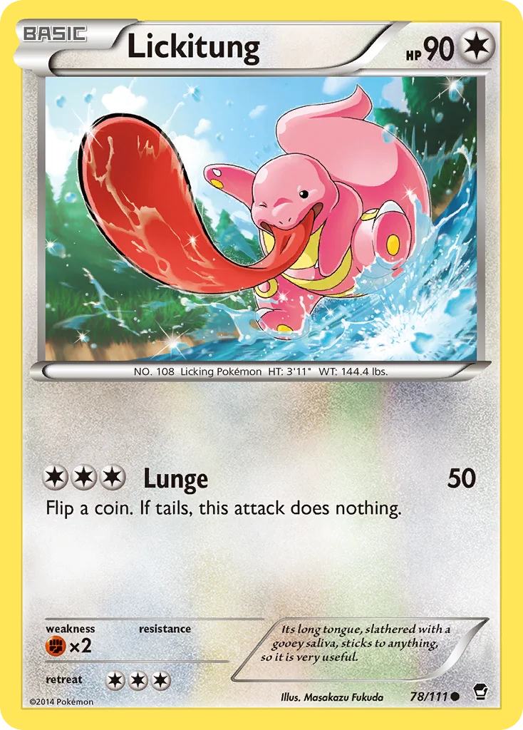 Lickitung · Furious Fists