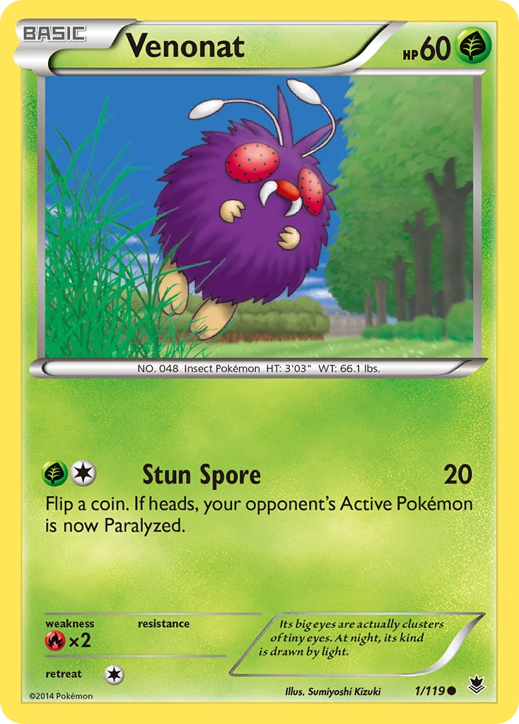Venonat · Phantom Forces