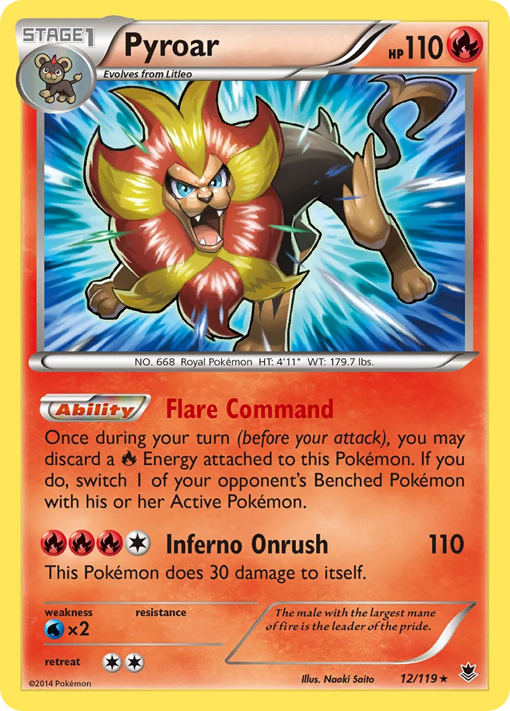 Pyroar · Phantom Forces