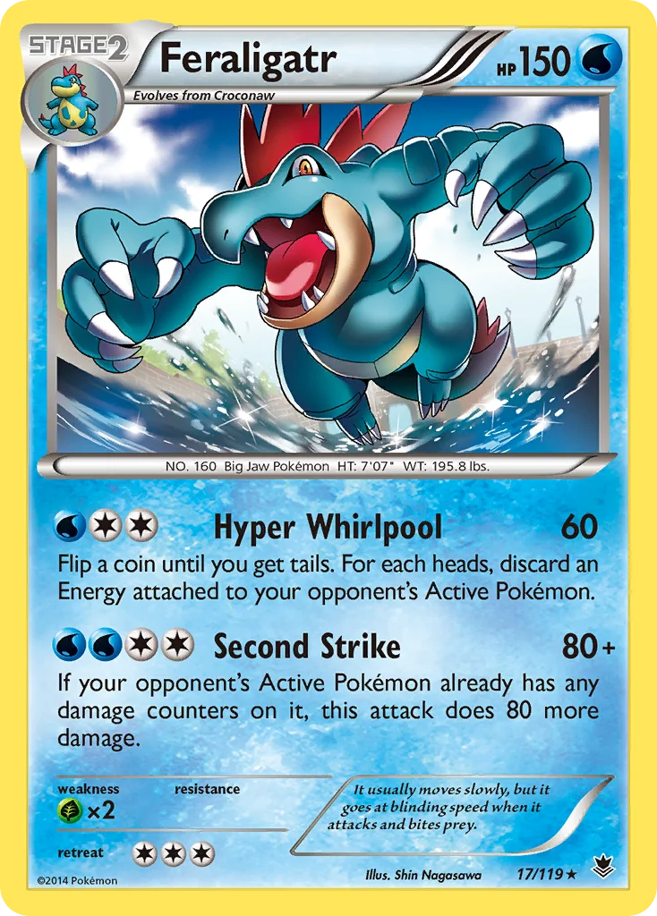 Feraligatr · Força Fantasma