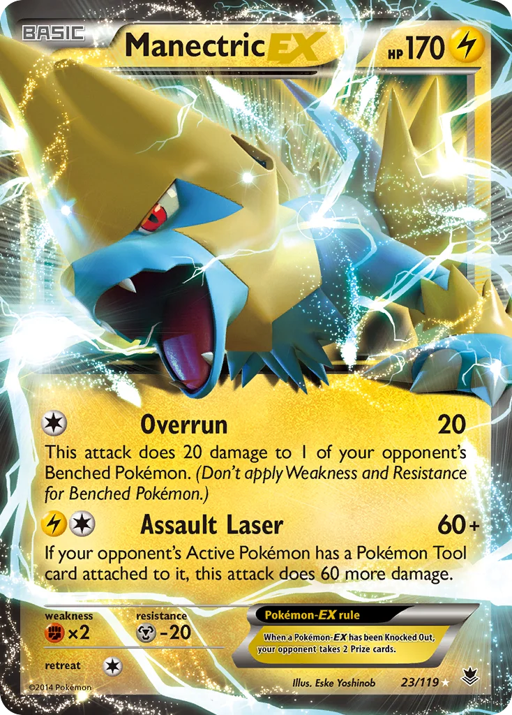 Manectric EX · Força Fantasma