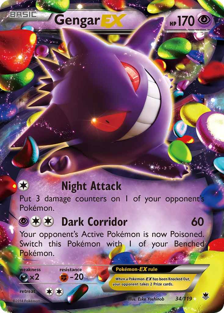 Gengar EX · Força Fantasma