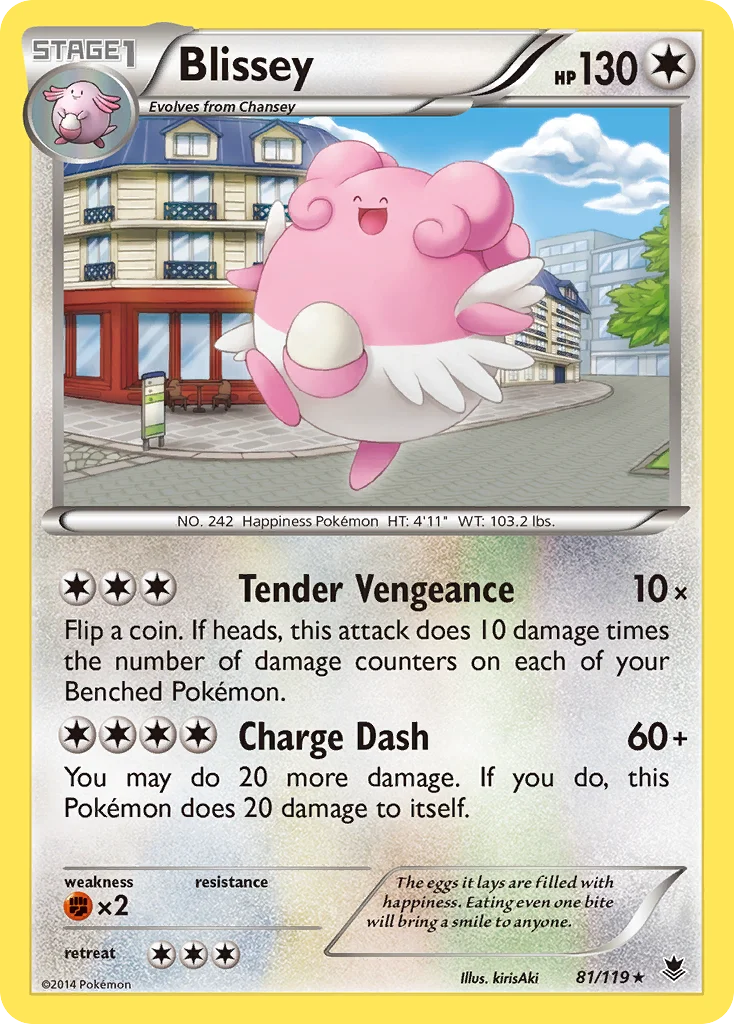 Blissey · Força Fantasma