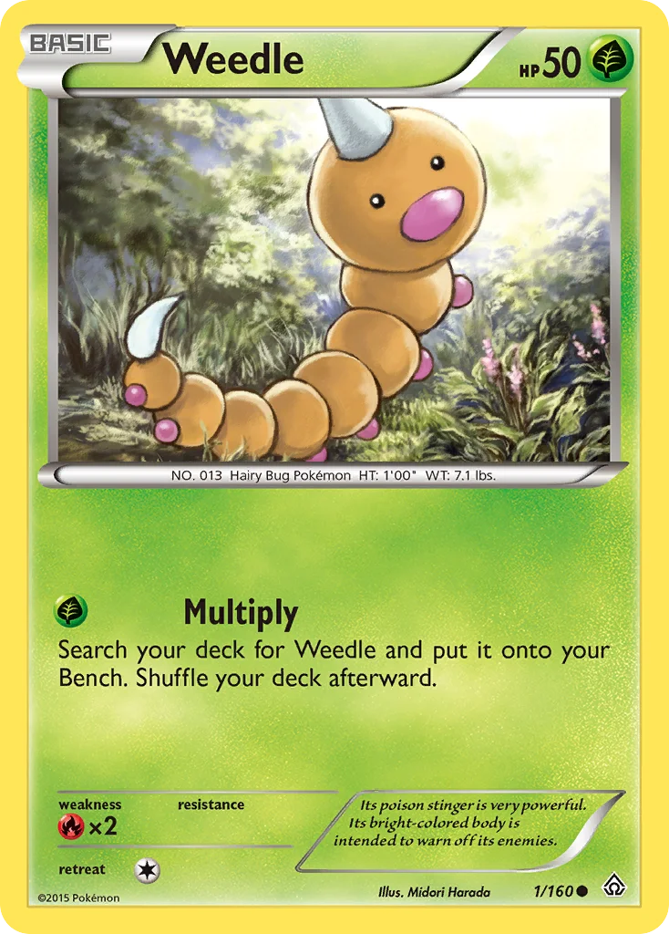 Weedle · Primal Clash