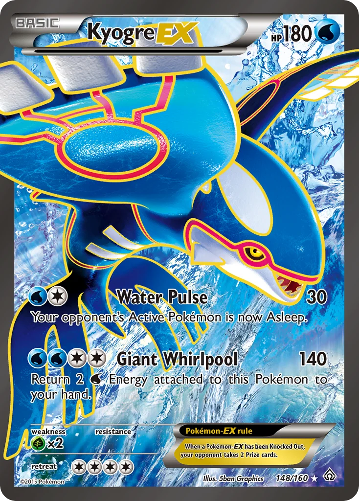 Kyogre EX · Conflito Primitivo