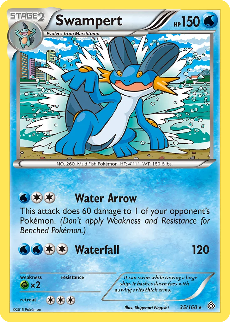 Swampert · Conflito Primitivo