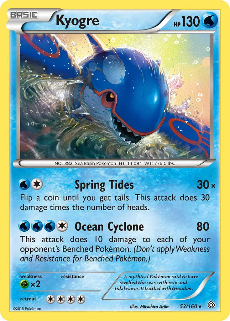 Kyogre · Conflito Primitivo