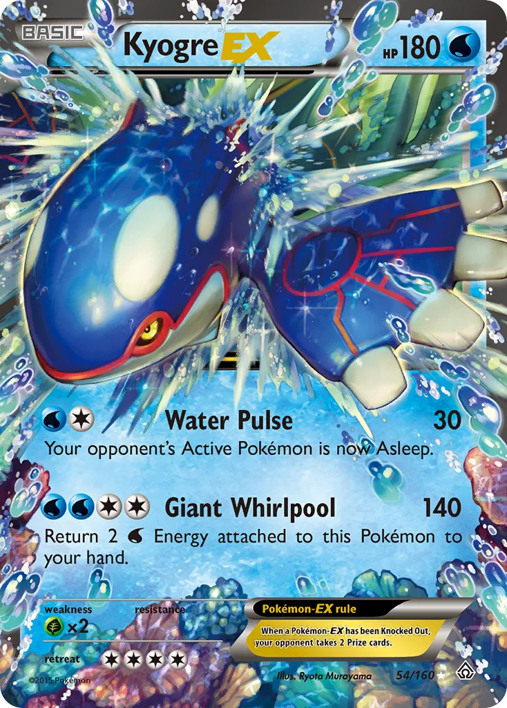 Kyogre EX · Conflito Primitivo