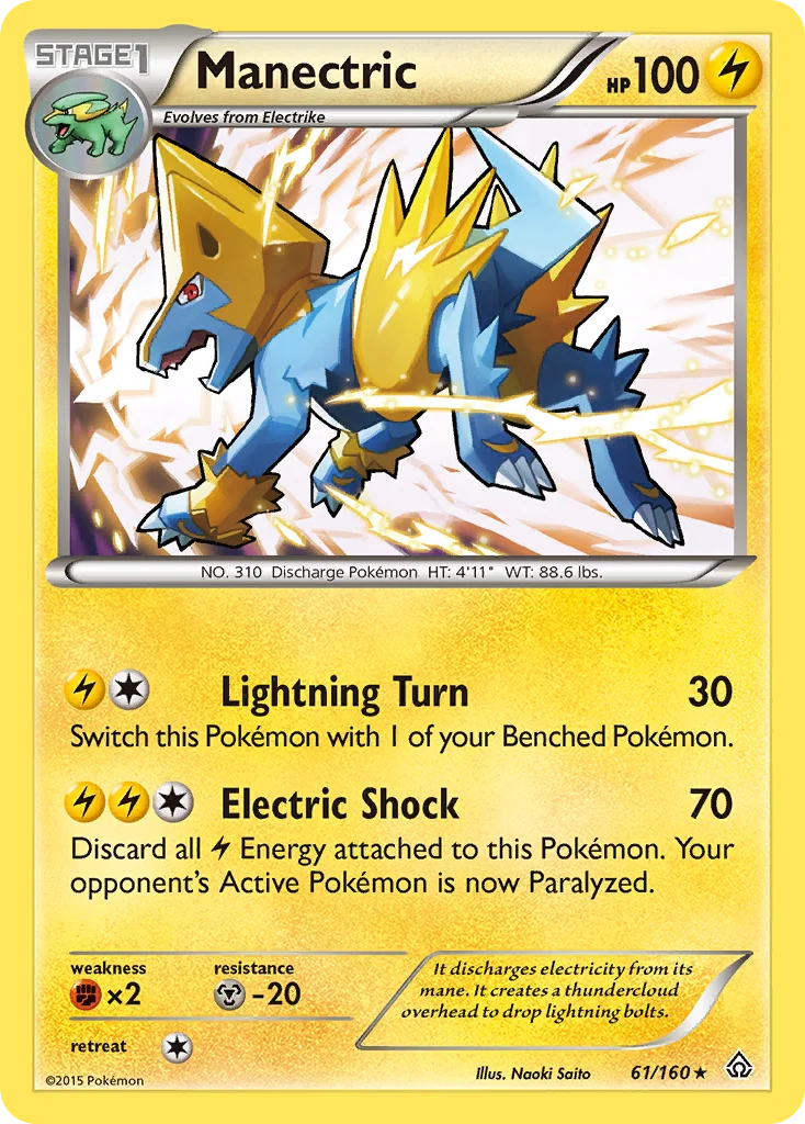 Manectric · Conflito Primitivo