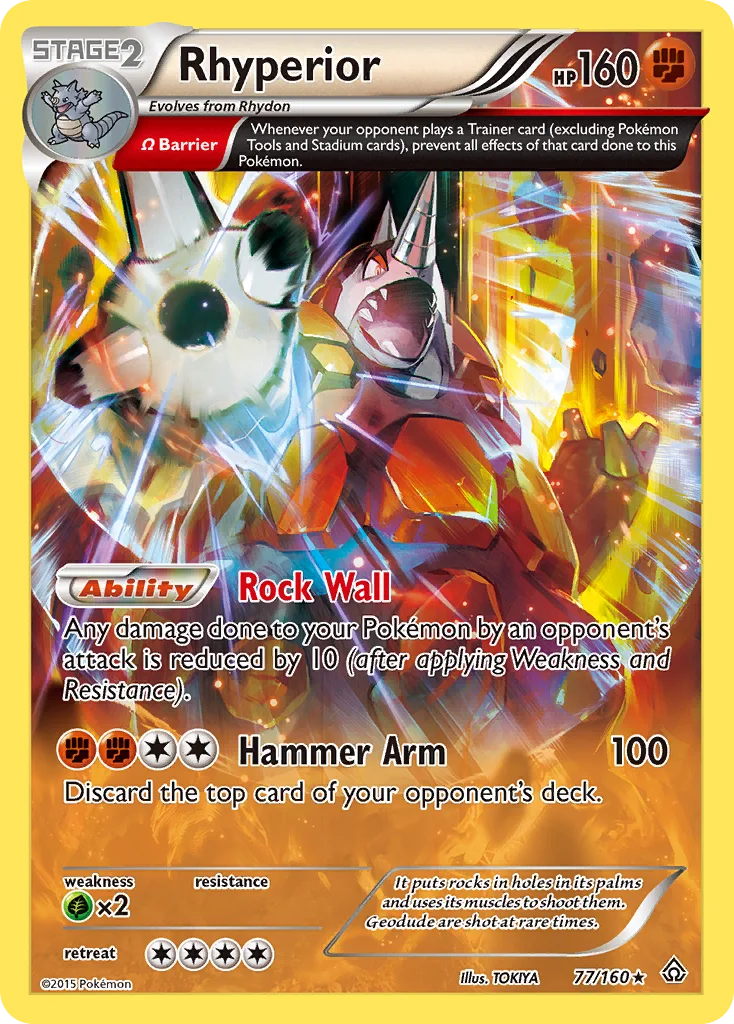 Rhyperior · Conflito Primitivo