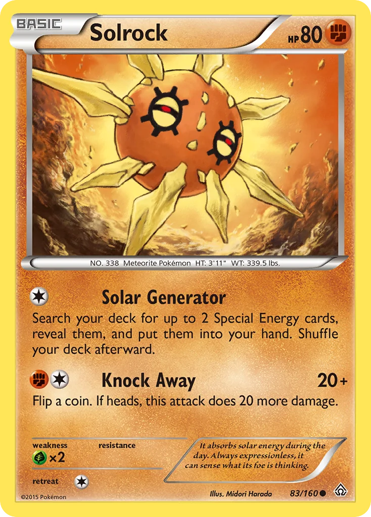 Solrock · Primal Clash