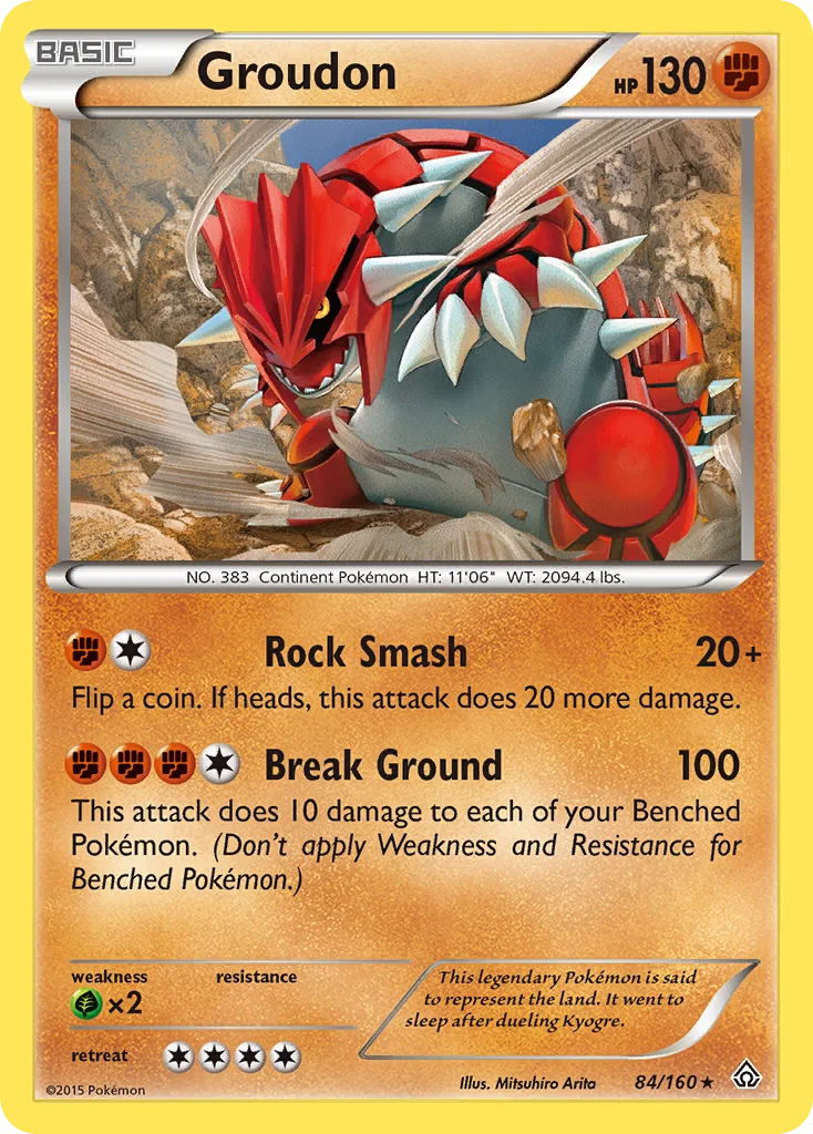 Groudon · Primal Clash