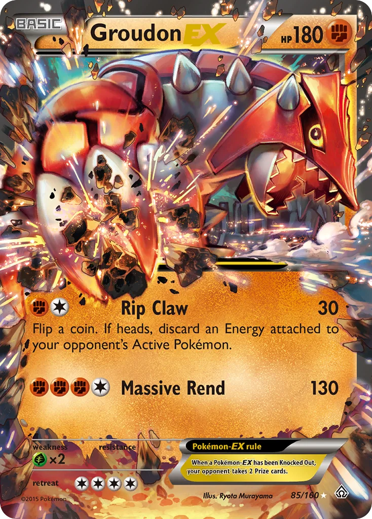 Groudon-EX · Primal Clash
