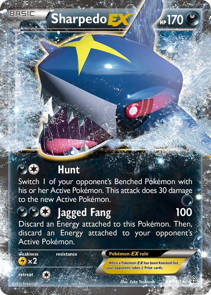 Sharpedo EX · Conflito Primitivo