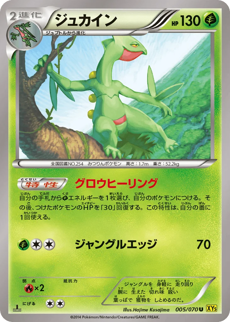 Sceptile · Gaia Volcano