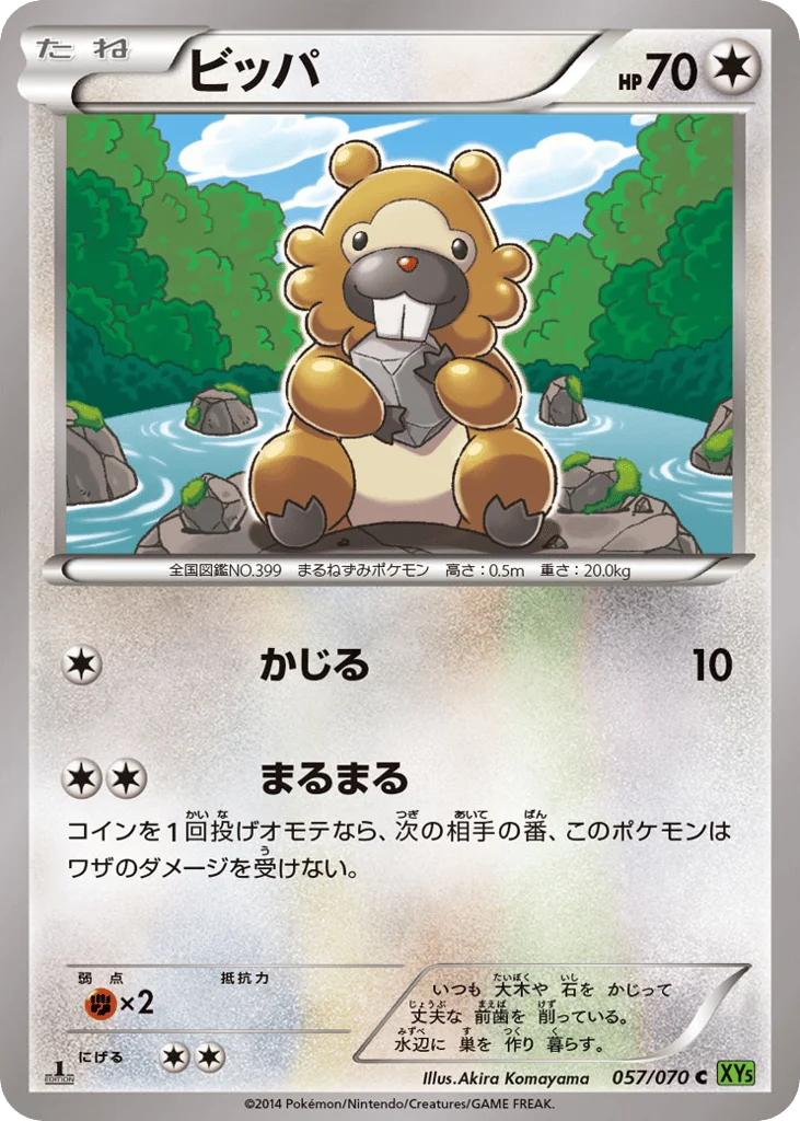 Bidoof · Tidal Storm