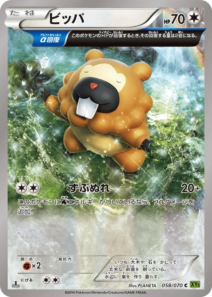 Bidoof · Tidal Storm
