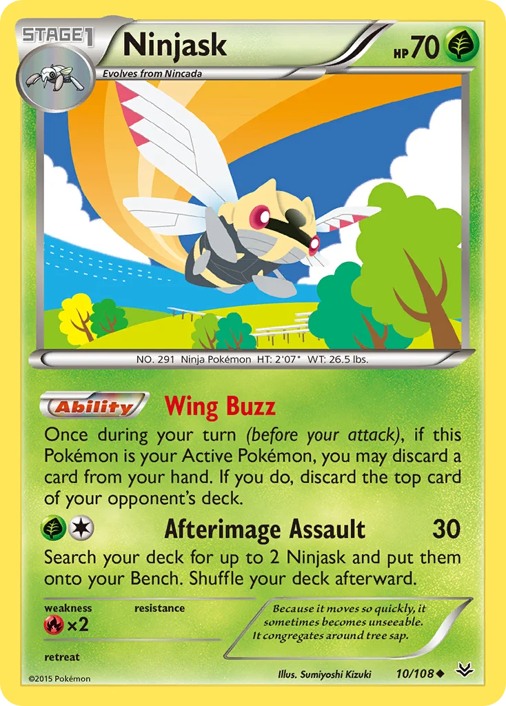 Ninjask · Roaring Skies