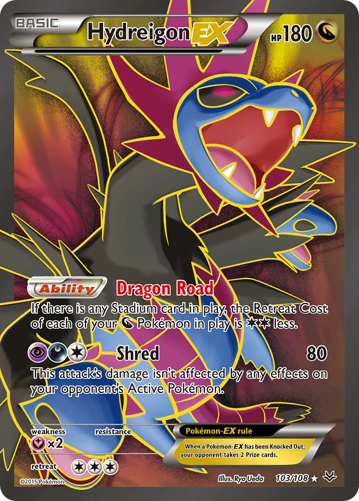 Hydreigon-EX · Roaring Skies