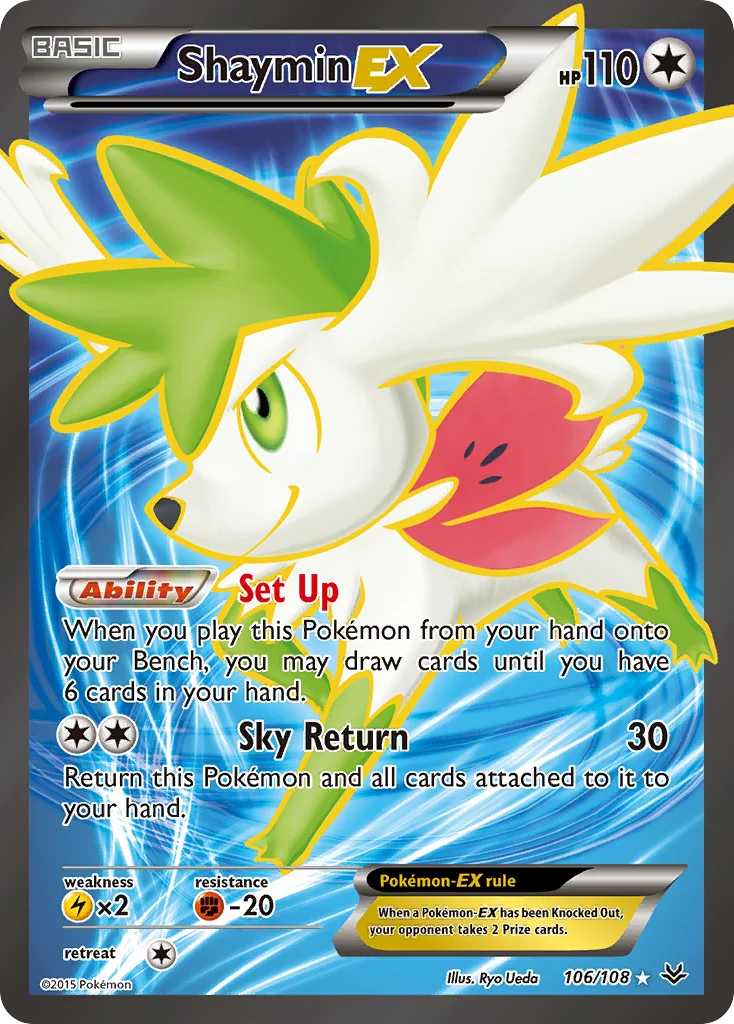 Shaymin EX · Céus Estrondosos