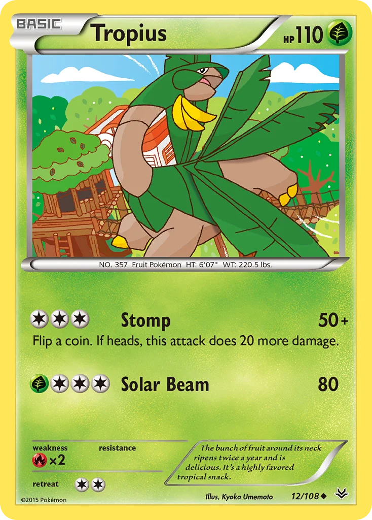 Tropius · Roaring Skies