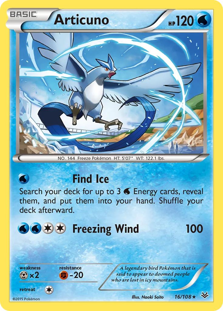 Articuno · Roaring Skies