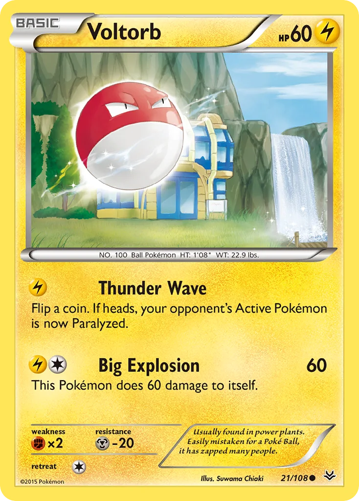 Voltorb · Roaring Skies