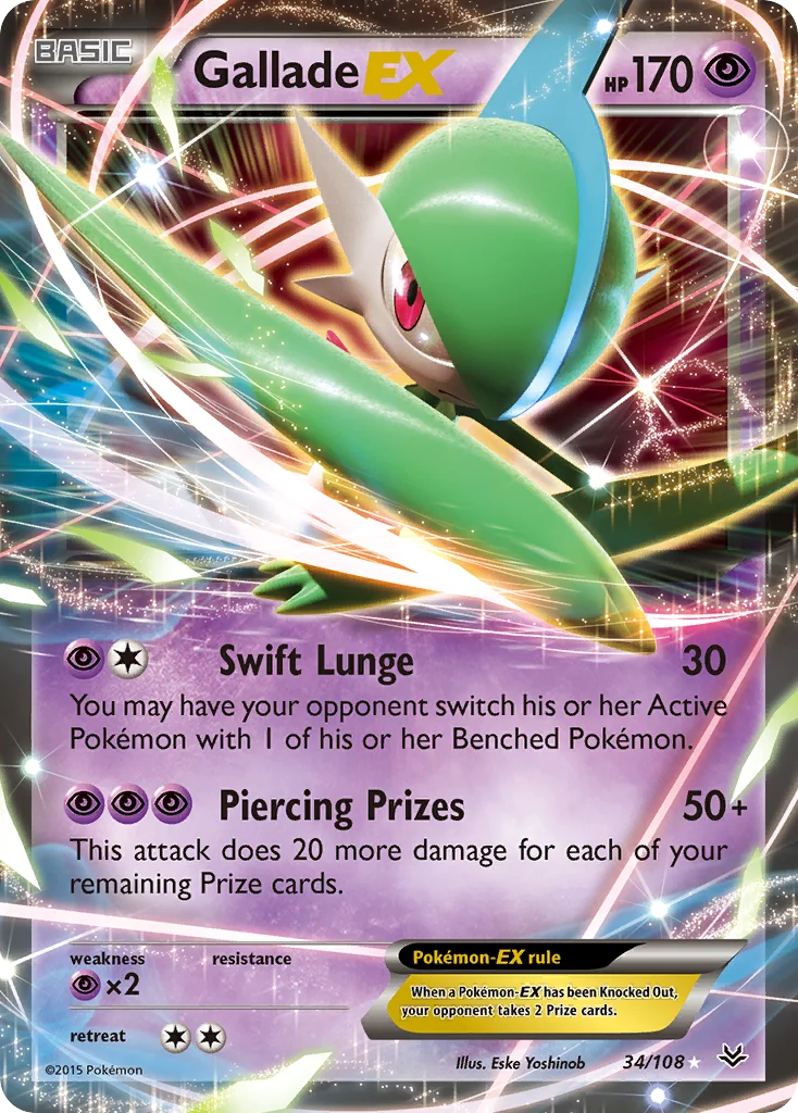 Gallade EX · Céus Estrondosos