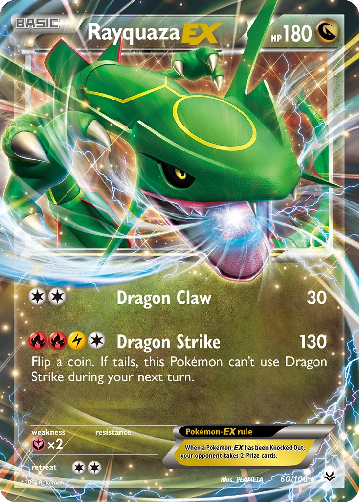 Rayquaza EX · Céus Estrondosos