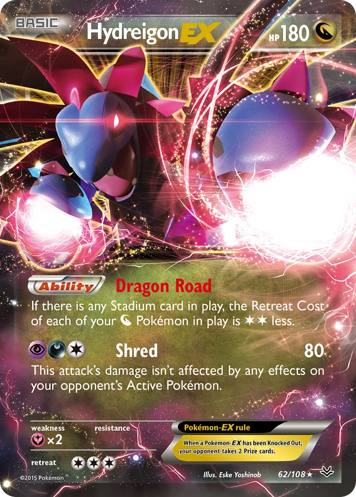 Hydreigon-EX · Roaring Skies