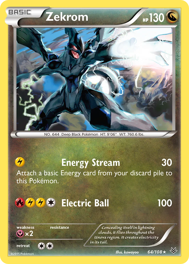Zekrom · Céus Estrondosos