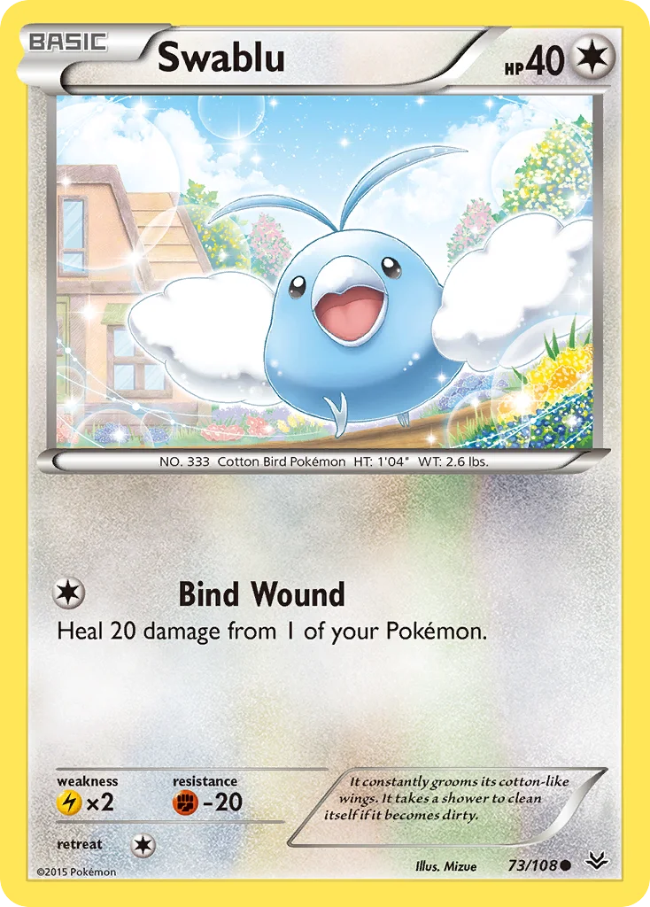 Swablu · Roaring Skies