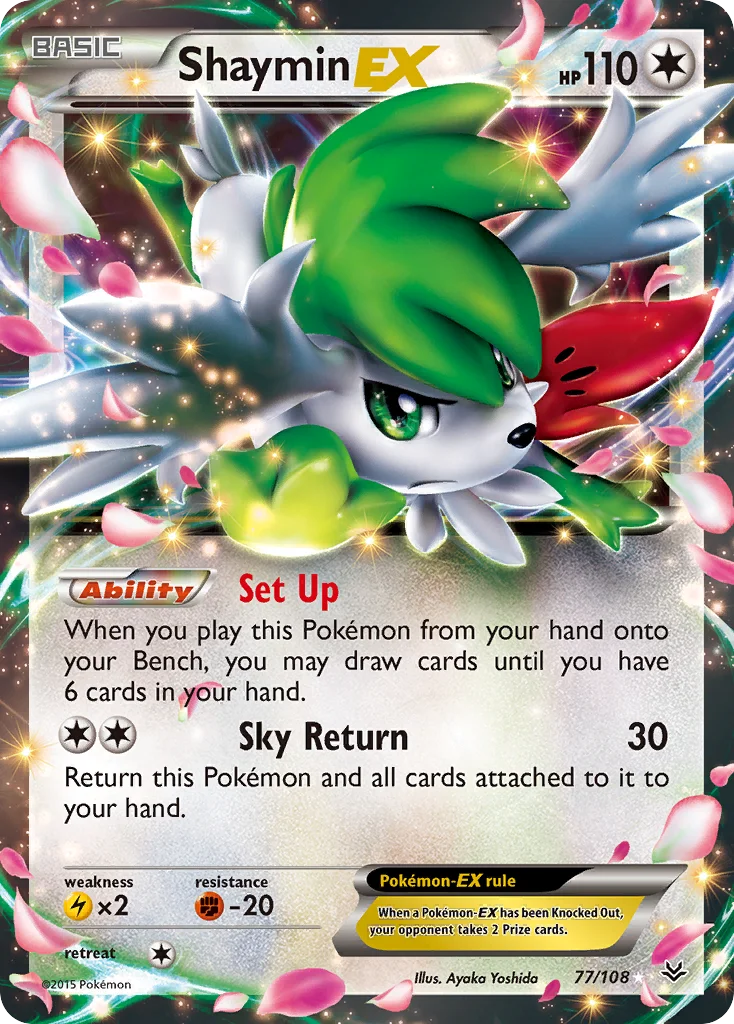 Shaymin EX · Céus Estrondosos