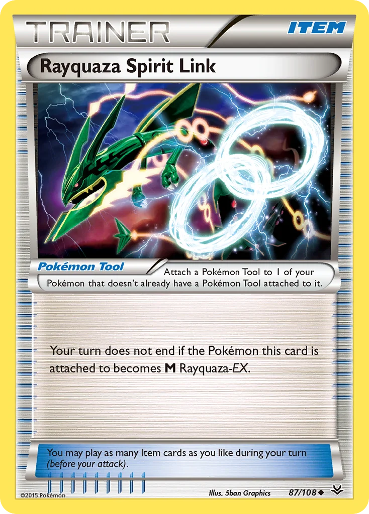 Elo Espiritual de Rayquaza · Céus Estrondosos
