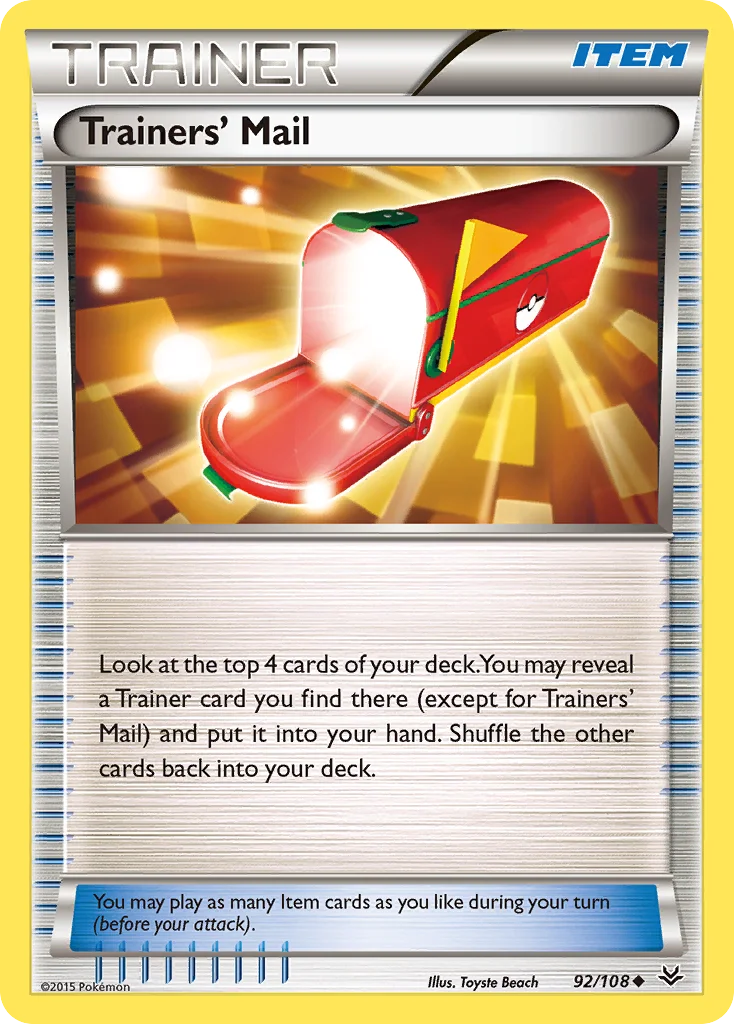 Trainers' Mail · Roaring Skies