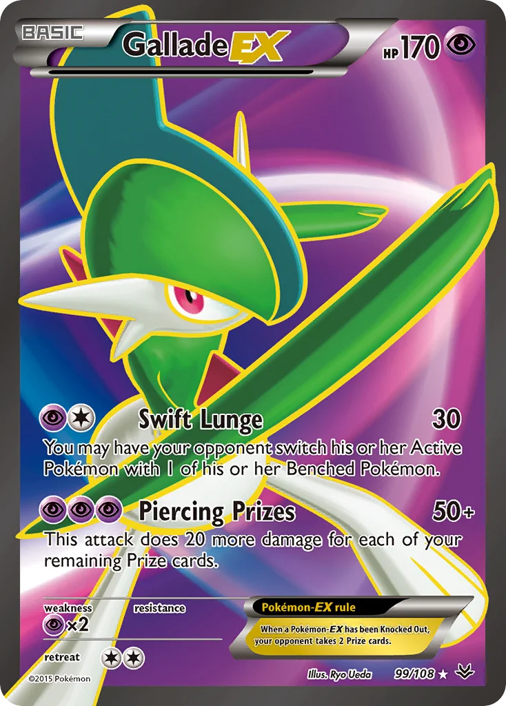 Gallade EX · Céus Estrondosos