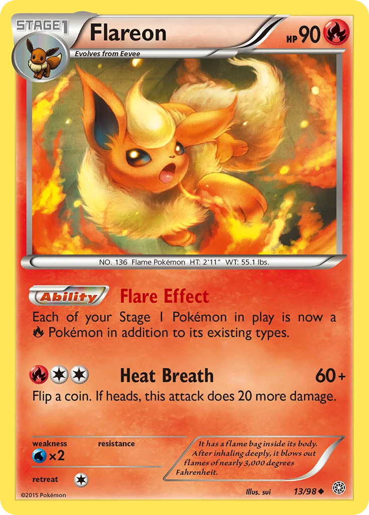 Flareon · Origens Ancestrais